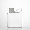 Tritan Handheld Flat Style Water Bottle - Fresh, Stylish, Portable Student Cup for Fruit Tea