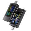 Type-C Power Meter Tester DC 4-30V 0-12A Voltage Current Meter Digital Multimeter for Charger Power Bank Capacity Detector
