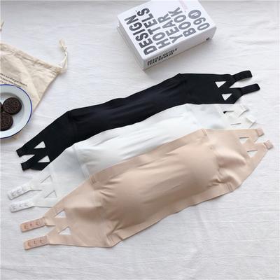 One-word Circumference Without Shoulder Straps, Chest Wrap, Tube Top, Bottom Underwear, Non-marking and Non-slip.