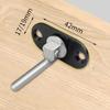 16/19Mm Cabinet Lock Zinc Alloy Furniture Desk Draw Pedestal Lock Office Home Filing Cabinet Lock With 2 Keys