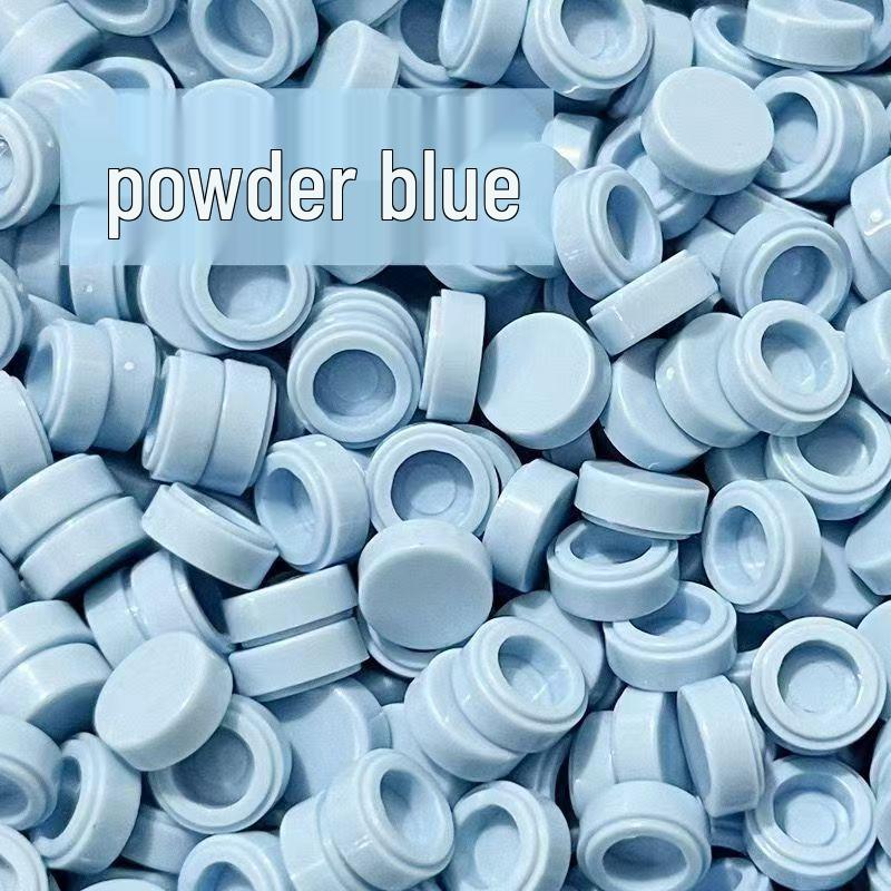 Kompatybilne Klocki Lego 98138 Okrągłe Klocki - Małe Elementy Pikselowe MOC, Luźne Płytki Gładkie 1x1 z Otworem Akcesoria