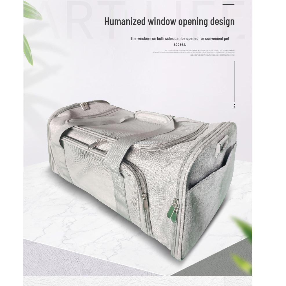 Foldable Breathable Portable Pet Backpack for Cats and Dogs