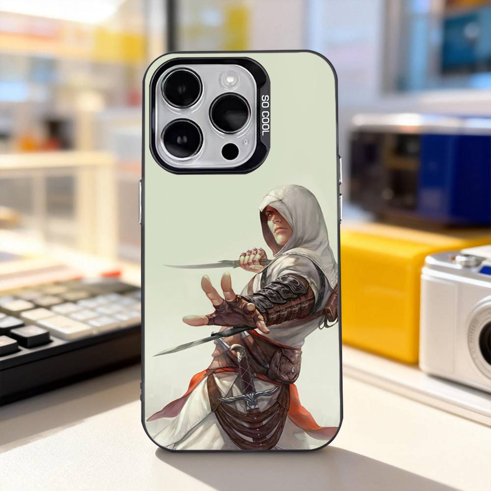 A-Assassins-s Cool C-Creed Phone Case For iPhone 17,16,15,14,13,12,11,Pro,XS,Max,Plus,Mini,SE4,E Black Matte Shockproof Cover