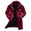Men's 2026 Autumn/Winter Suede Patchwork Jacket with Multi-Pocket Zipper