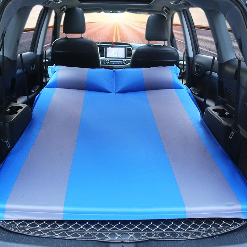 Automated Inflatable Car Mattress for SUV Trunks and Rear Seats