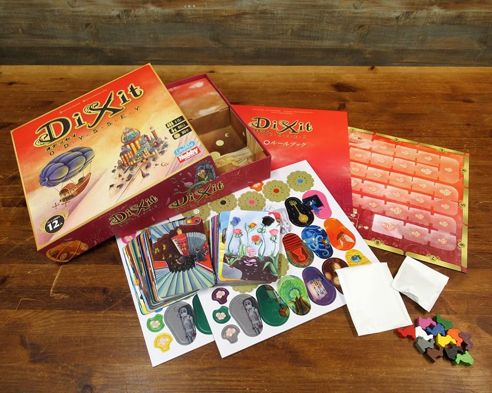 Hobby Japan Odyssey New Japanese Version 30 for Ages 8 and Board Game Dixit (2024 Edition) (3-12 Players, Minutes, Up)