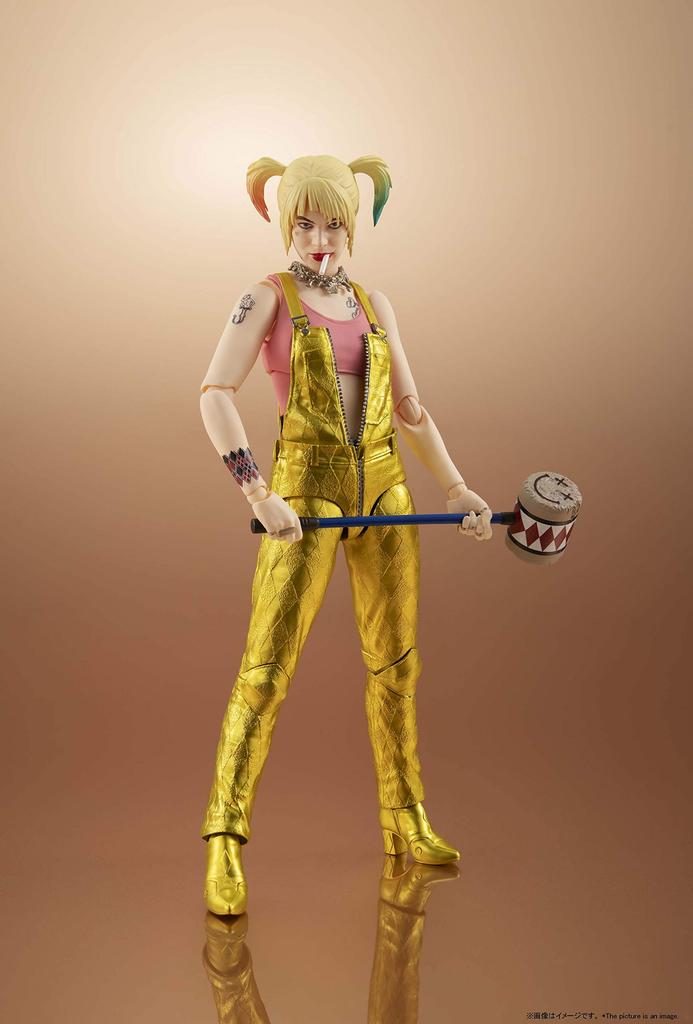 TAMASHII NATIONS BIRDS OF PREY Harley Quinn approximately 145mm painted movable figure S.H.Figuarts PVC&ABS