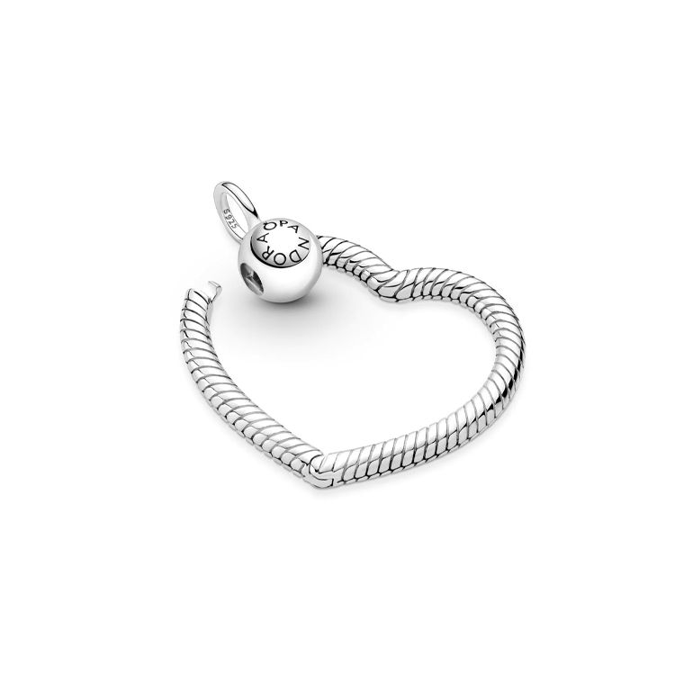 Pandora Moments Heart Pendant Women Jewelry Silver 399384C00