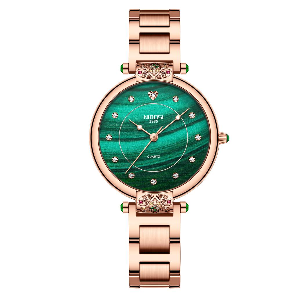 The Watch Is Simple, Light Luxury, Small Green Watch, Fashionable, Exquisite, High-End And High-Value Women'S Watch