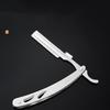 GIANXl Manual Folding Shaver Stainless Steel Straight Edge Razor With Blades Professional Sharp Barber Shaving Beard Cutter