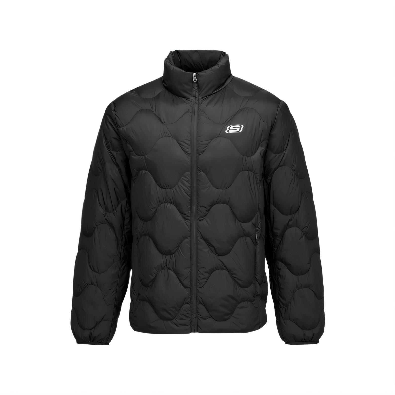 Skechers Windproof Waterproof Oil Resistant Warm Insulated Durable Woven Sports Casual Short Down Jacket Unisex jackets L425U042-0018 S