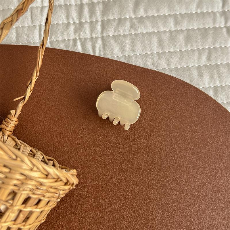 Cute Jelly Color Acetate Bow Hair Clip - Sweet Temperament Hair Accessory for Girls