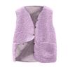 Women's Fashion Casual Loose Lamb Wool Female Short   Winter  Vest