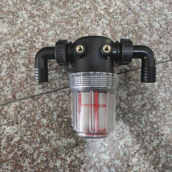 Sistema di Filtrazione dell'Ingresso dell'Acqua per Atomizzatore Agricolo - Filtro Secondario per Pompa Pesticidi
