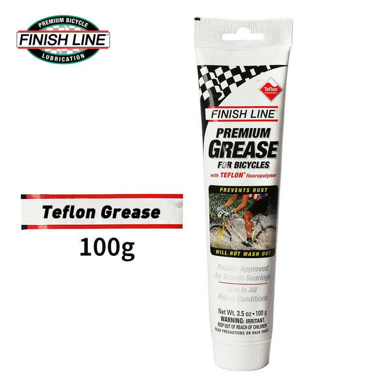 

FINISH LINE Bicycle Grease 60g/100g Headset/Bottom Bracket/Hub/Seat Post MTB Road Bike Maintenance Lubricant Grease Bike Lube Teflon Grease