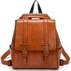 This Backpack Is A Fashionable and Versatile Lady's Bag with A Retro School and British Style