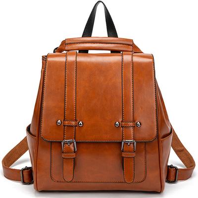 Questo Zaino È Una Borsa da Donna alla Moda e Versatile con Uno Stile Retro da Scuola e Britannico