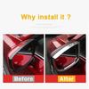 Car Rearview Mirror Rain Shade Rainproof Blades Back Mirror Eyebrow Rain Cover For Mazda CX-5 CX5 2017- 2024 Accessories