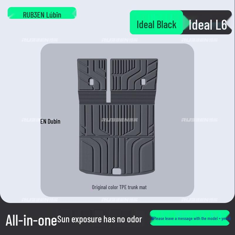 Durable TPE Anti-Scratch Trunk Mat for Ideal i6/i8