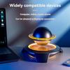 2025 New Magnetic Levitating Smart Speaker Rotating Saturn Floating Bluetooth Speaker for Creative Office Home Decoration