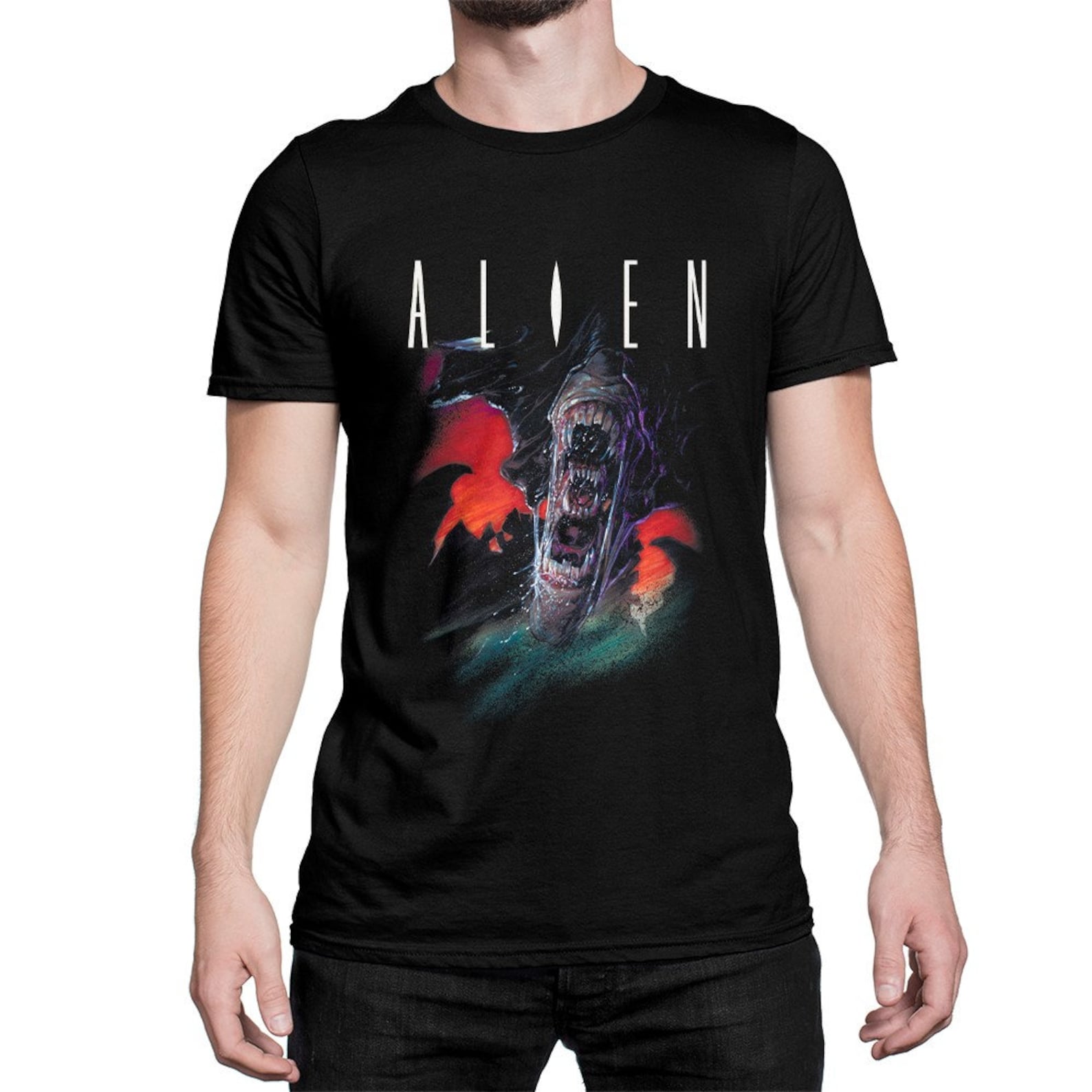 Alien Xenomorph Queen T-Shirt, Men s and Women s Sizes (drsh-179) S