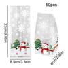 Christmas Goodie Bag 50 Pieces Snack Pouch Holiday Goodie Bag For Stocking Stuffers Family Gatherings Department Stores Shops