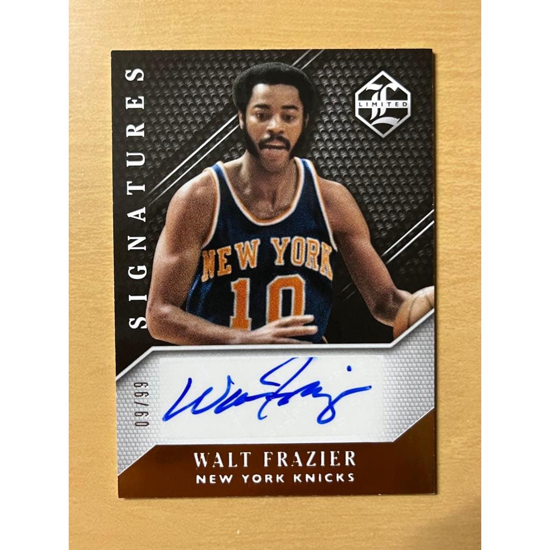 Used /99 NBA HOF WALT FRAZIER AUTO LIMITED SP