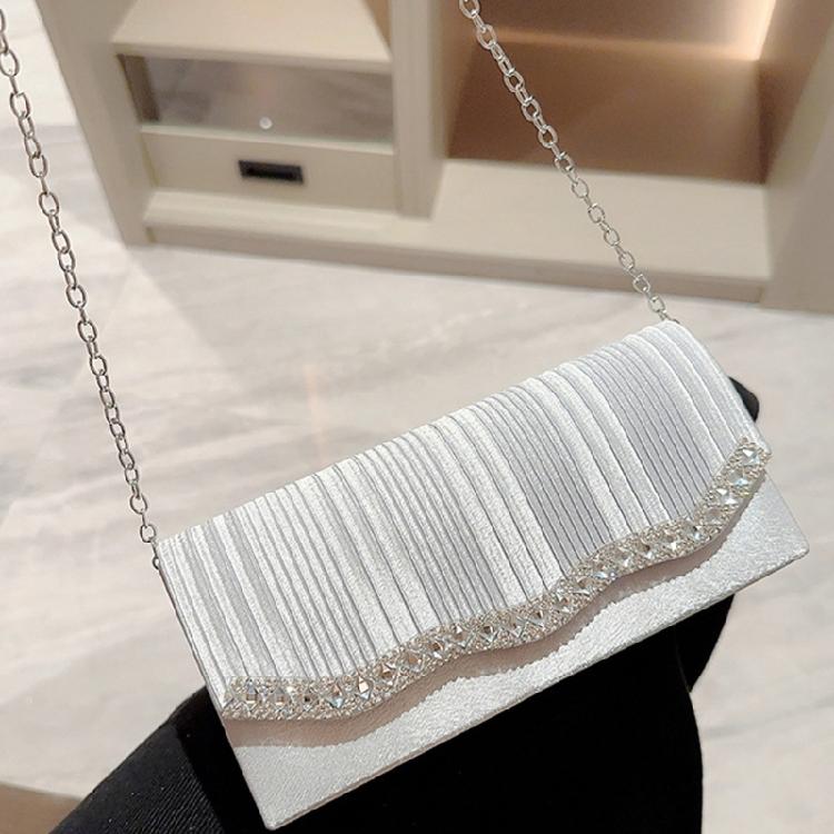 Women Girl Formal Evening Bag with Chain Banquet Purse Female Handbag Clutches