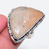 Natural Russian Dendritic Gemstone 925 Sterling Silver Jewelry Ring Size 7 ZS-1125