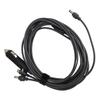 3 In 1 Satellite DC Power Cable IP68 Water Resistant DC Type C 12V 24V Car Charger to DC Charging