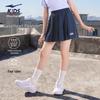 ERKE Girl's Summer Pleated Skirt with Safety Shorts