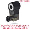 Zamiennik ath-heinl: cewka zaworu opuszczania (24dc) h1, h3, comfort lift, single post lift, bike lift, comfort lift 21