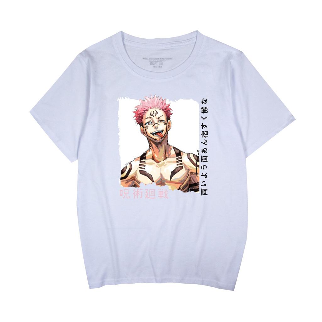Jujutsu Kaisen T Shirt Streetwear Short Sleeve Tshirts Boys Girls Tops Men Women Clothing T-shirt