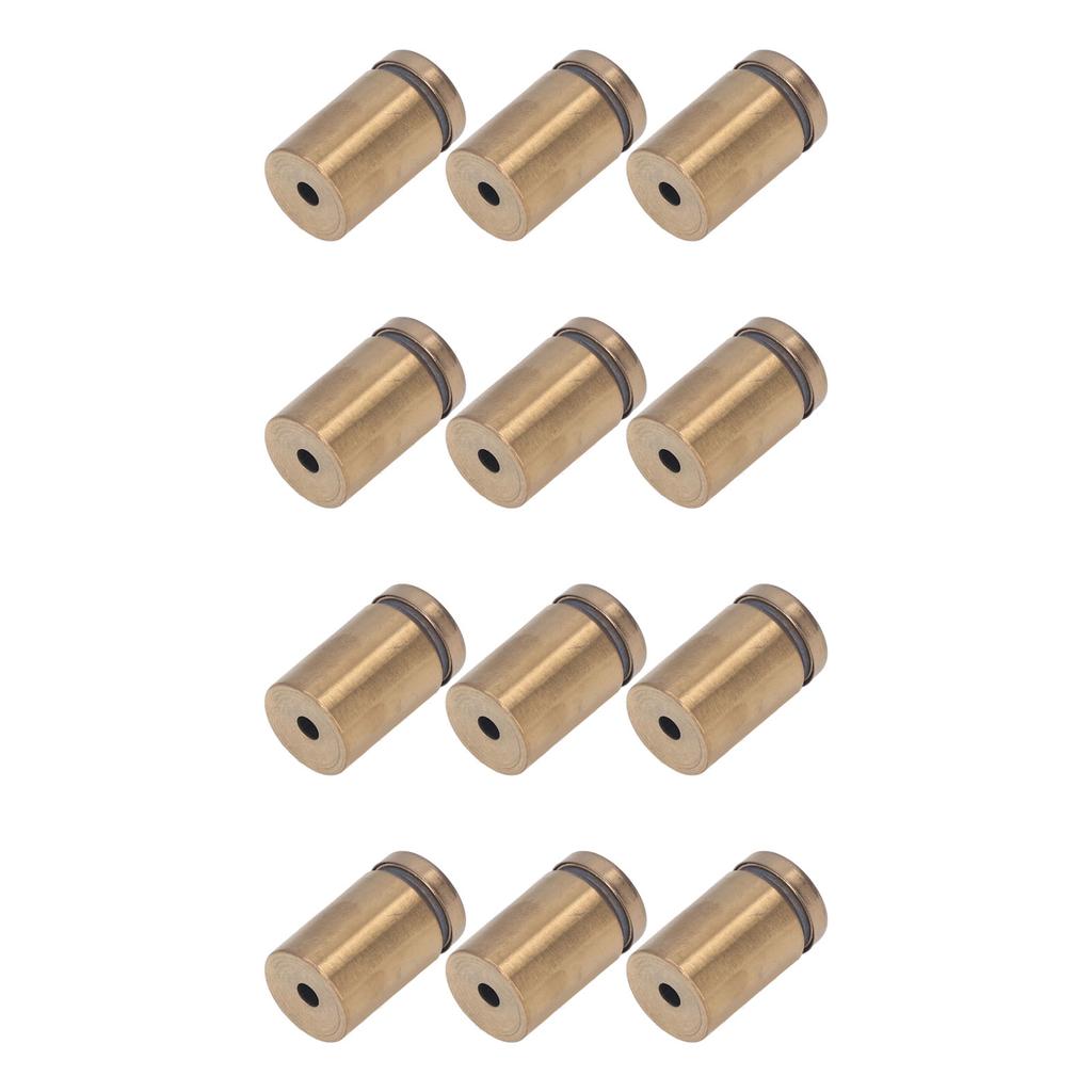 12Pcs Standoff Screw Stainless Steel 19x30mm Wall Mount Advertising Fastener Set Kit