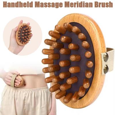 Luchtkussen Meridian Borstel, Meridian Kloppend Apparaat, Borstel, Lichaam Houten Massage, Gereedschap Borstel Mas I6L6