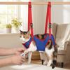 Adjustable Pet Nail Trimming Hammock Breathable Mesh Dog Trimming Restraint Bag Bathing Assistance