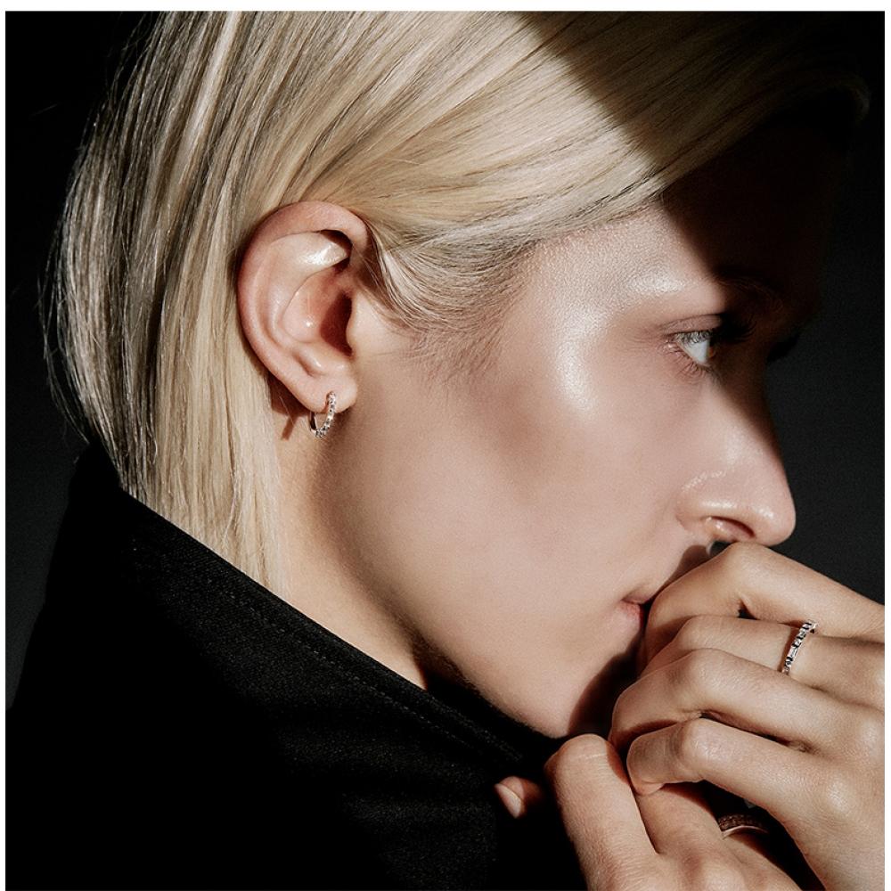 Miss Green Baguette Earrings