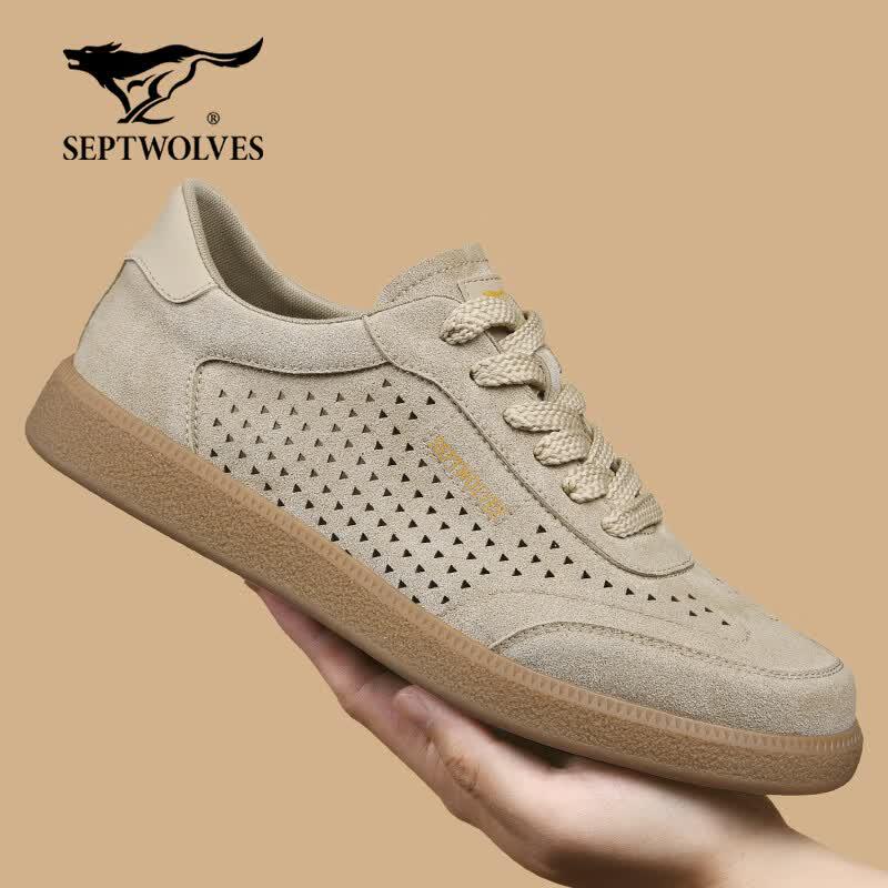 Sevenwolves Herren 2026 Sommer Perforierte Freizeit Low-Top Sneaker
