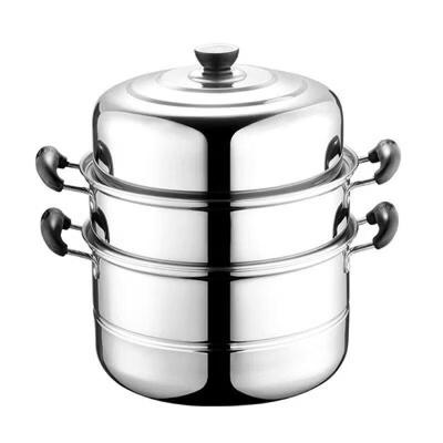30cm 3-Layer Stainless Steel Steamer Pot