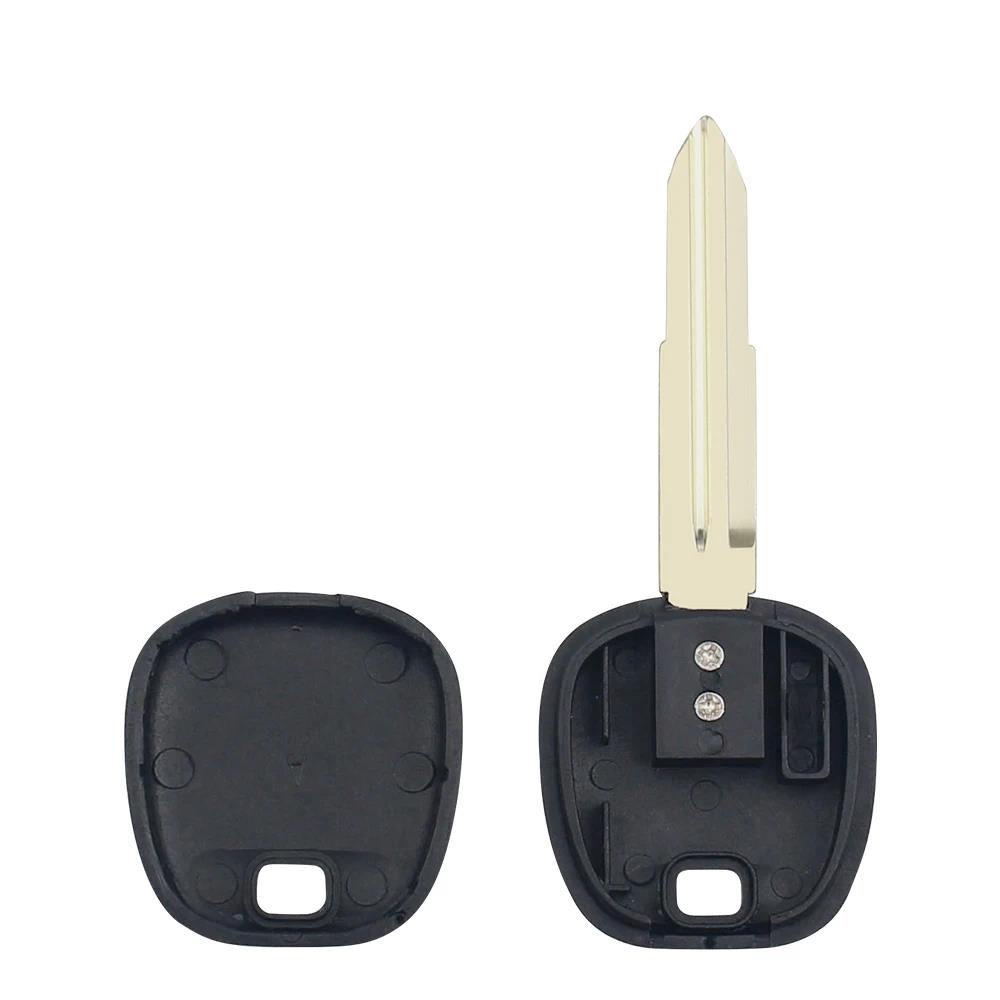 KEYYOU For Toyota RAV4 Prado Yaris Camry Corolla Echo Transponder Chip Key Shell Case Fob TOY41