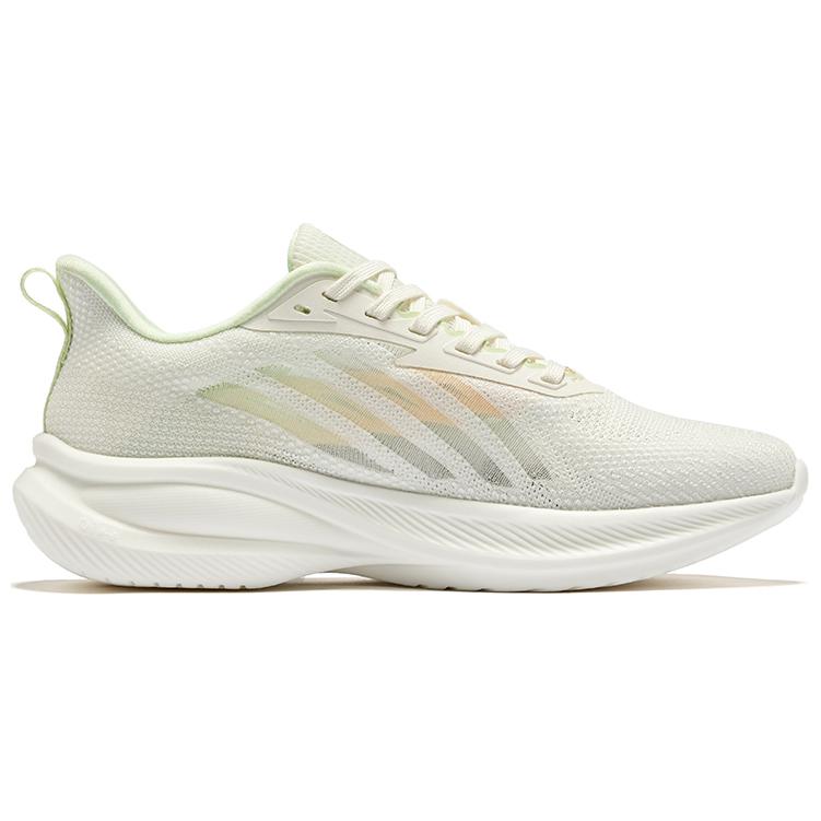 Erke Water Drift 5 Plus Comfortable Versatile Shock Absorbing Wear Resistant Low Top Running Shoes Women Sneaker White Green 52124203093-001