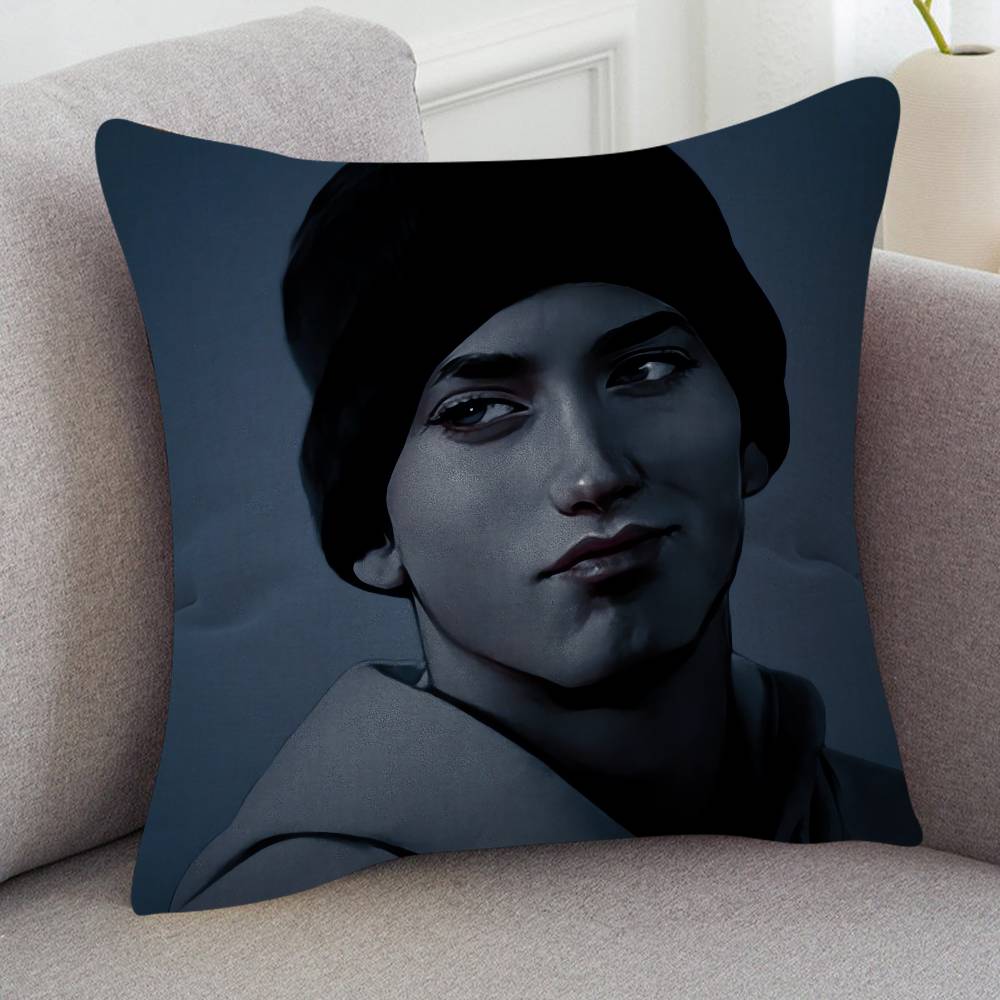Singer Eminem Cute Cartoon L Game Cushion Cover Pillowcase Upholstery Sofa Throw Pillow Home Decor Pillowcas