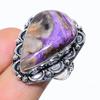 Russian Charoite Gemstone Handmade 925 Sterling Silver Jewelry Ring Size 9 P5y69