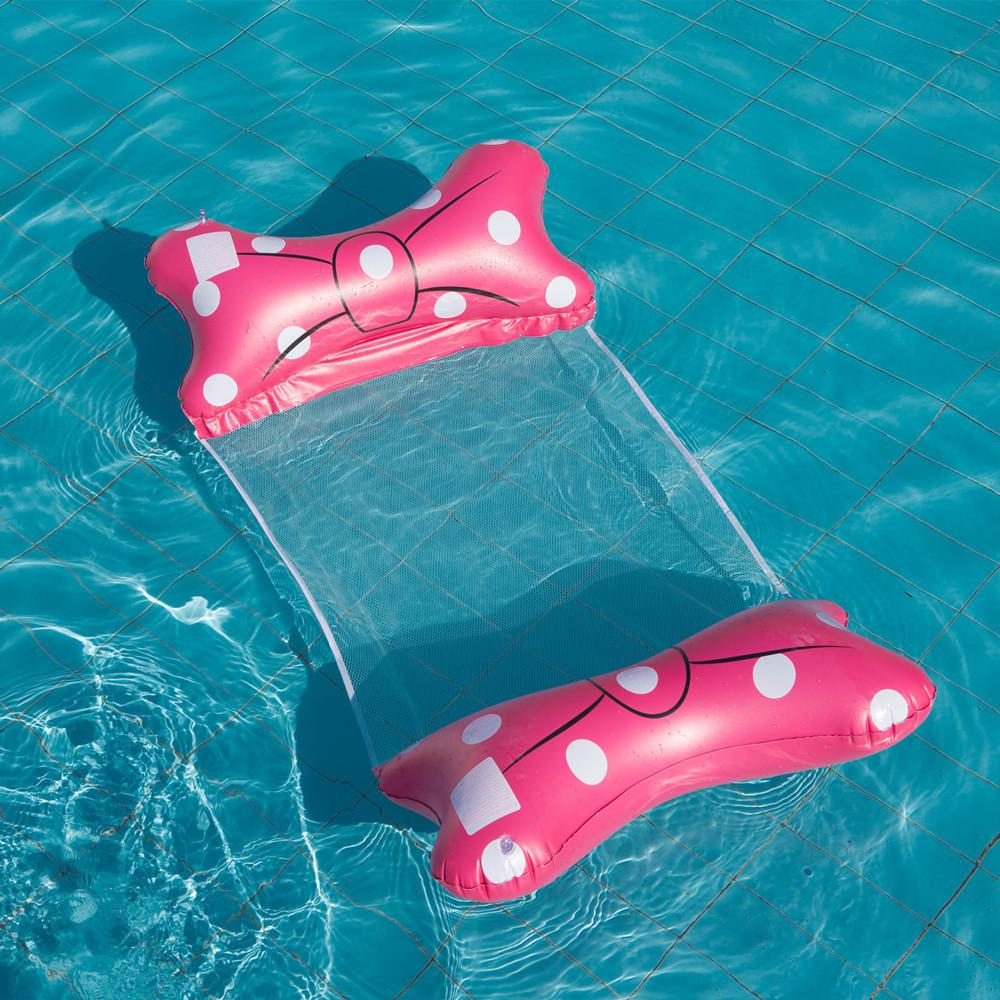 New Butterfly Shaped Inflatable Water Lounger Swim Ring For Adults Pvc Material