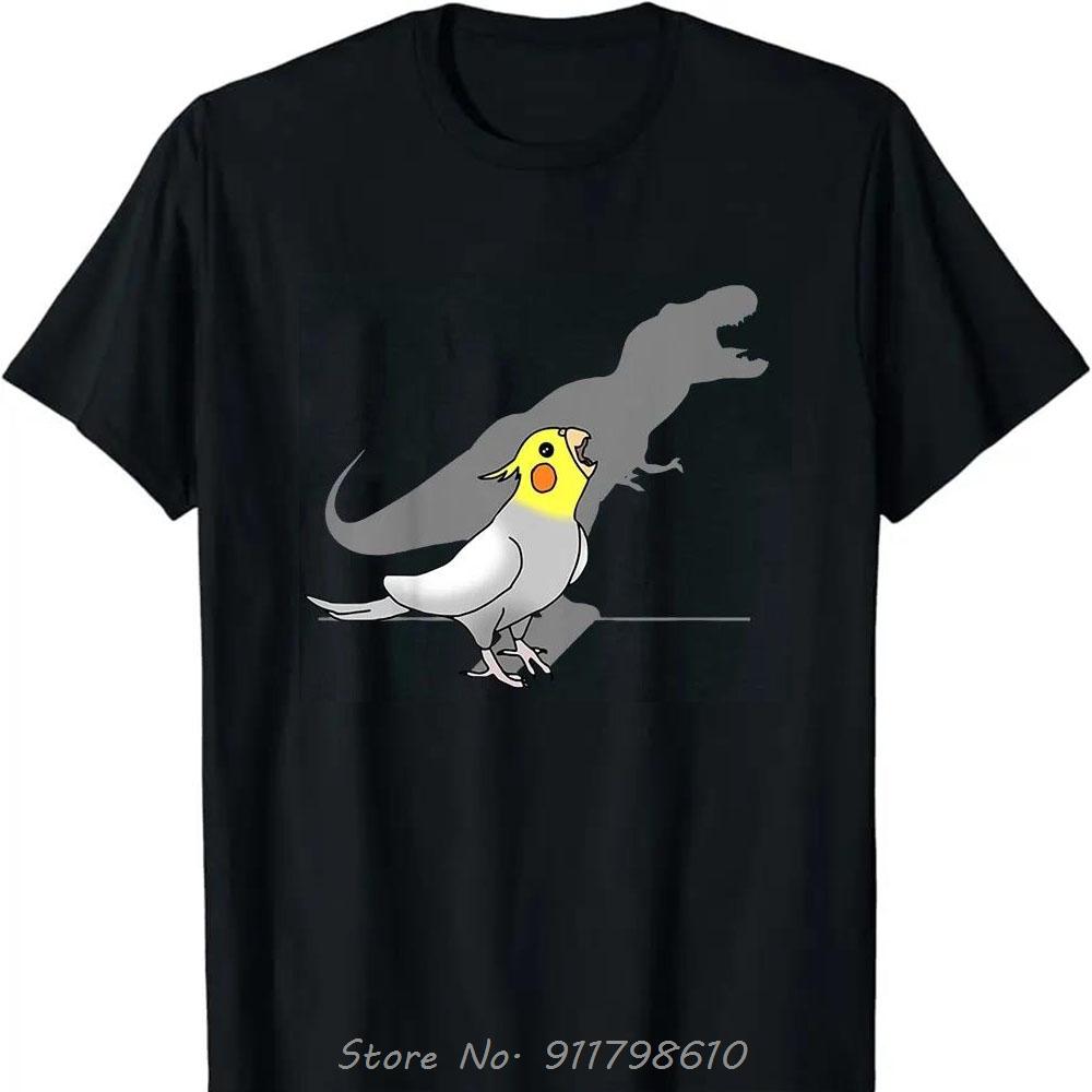 African Grey Parrot Love Funny Oversized T-shirt Summer Style Mens Clothing Streetwear Cotton Tshirt Bird Lovers Fitness T Shirt