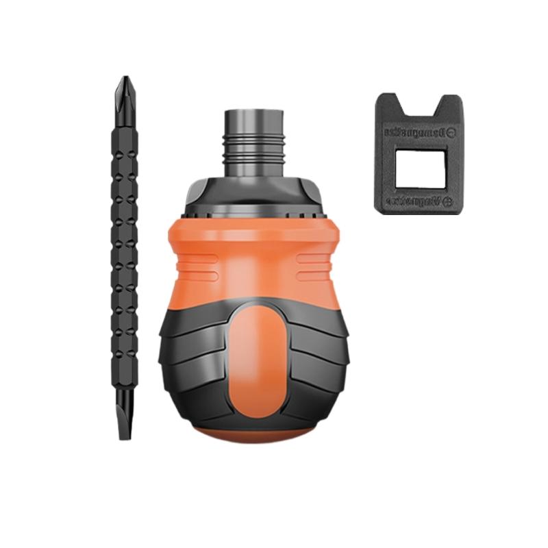 Многофункциональный набор трещоточных отверток Телескопическая бита Крестовая отвертка Сильная короткая отвертка