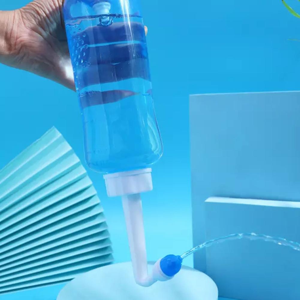 300ml Nasal Irrigator Waterpulse Nasal Wash Cleaner Nasal Rinse Bottle Nose Protector Avoid Allergic Rhinitis Adults Children