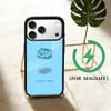Cute B-Bugcat Capoo  Phone Case For iPhone 17 16 15 14 13 12  Pro Max Plus for Magsafe Mirror Wireless Magnetic Cover