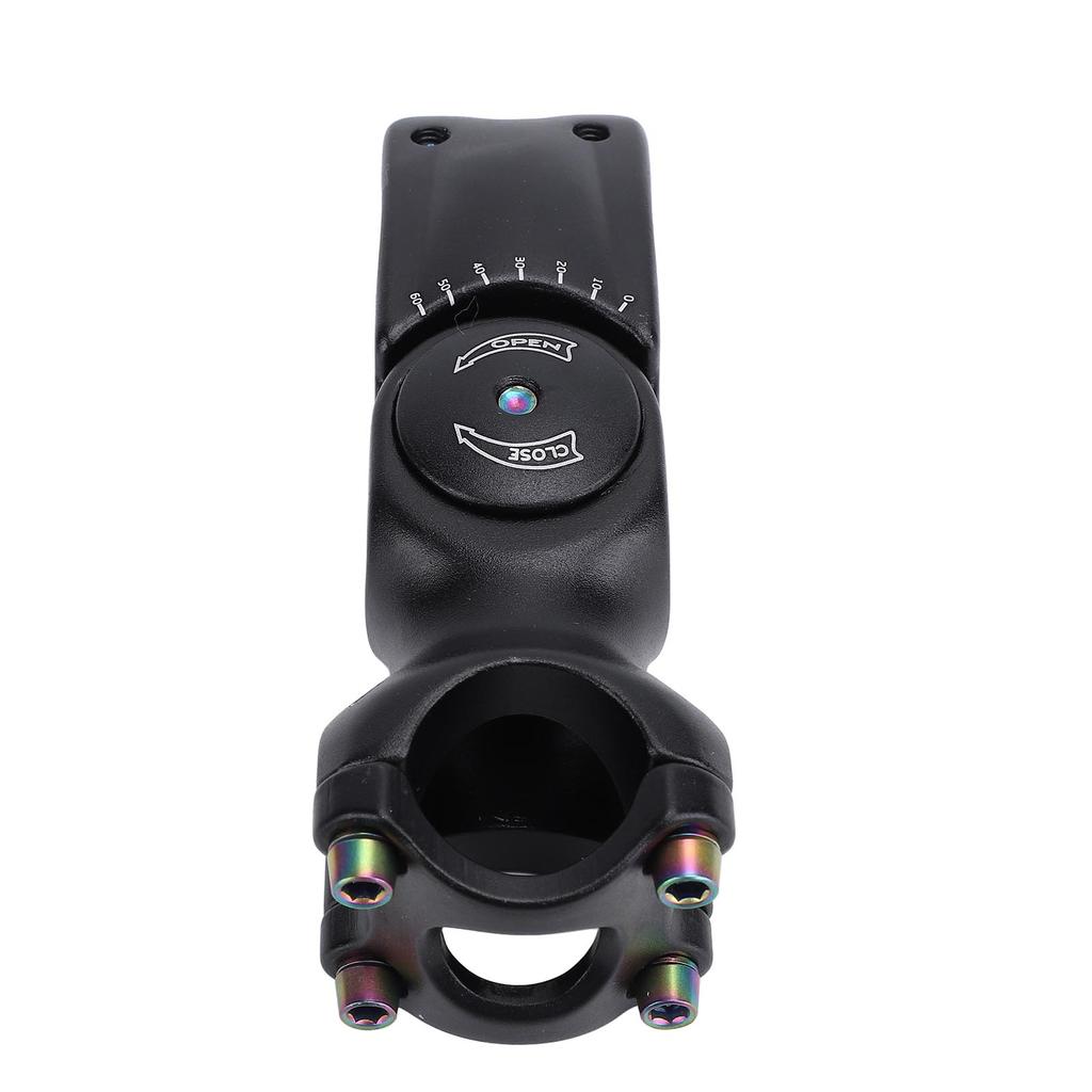 Fahrradvorbau 90mm Verstellbarer Winkel Aluminiumlegierung Hohl Innen Lenkervorbau Riser Verlängerung für