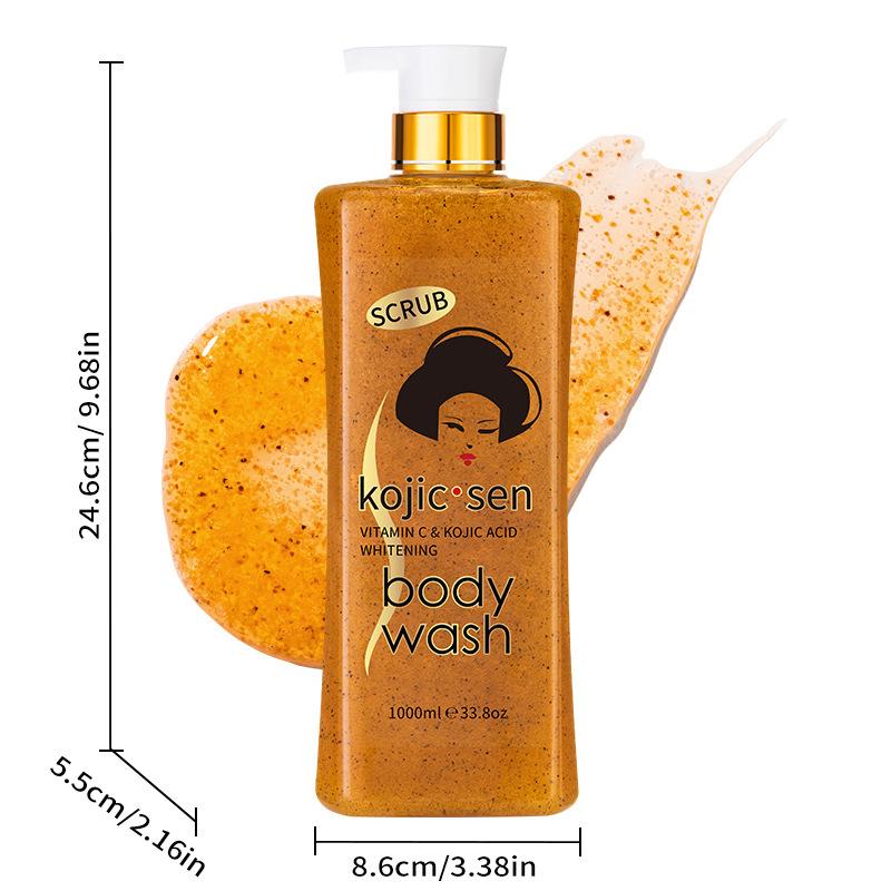 

Серия для ухода за кожей с третиноином Уход за лицом Третиноин Гель для умывания Глубоко очищающее средство Kojic Acid Scrub Body Wash 1000ml